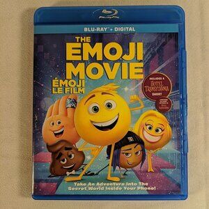 Blu Ray The Emoji Movie TESTED WORKING with case disc Rated G